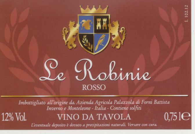 Robinie rosso